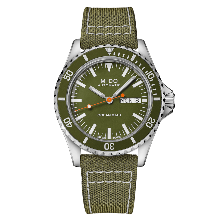 Foto de referência: Mido Ocean Star Tribute Verde M026.830.18.091.00