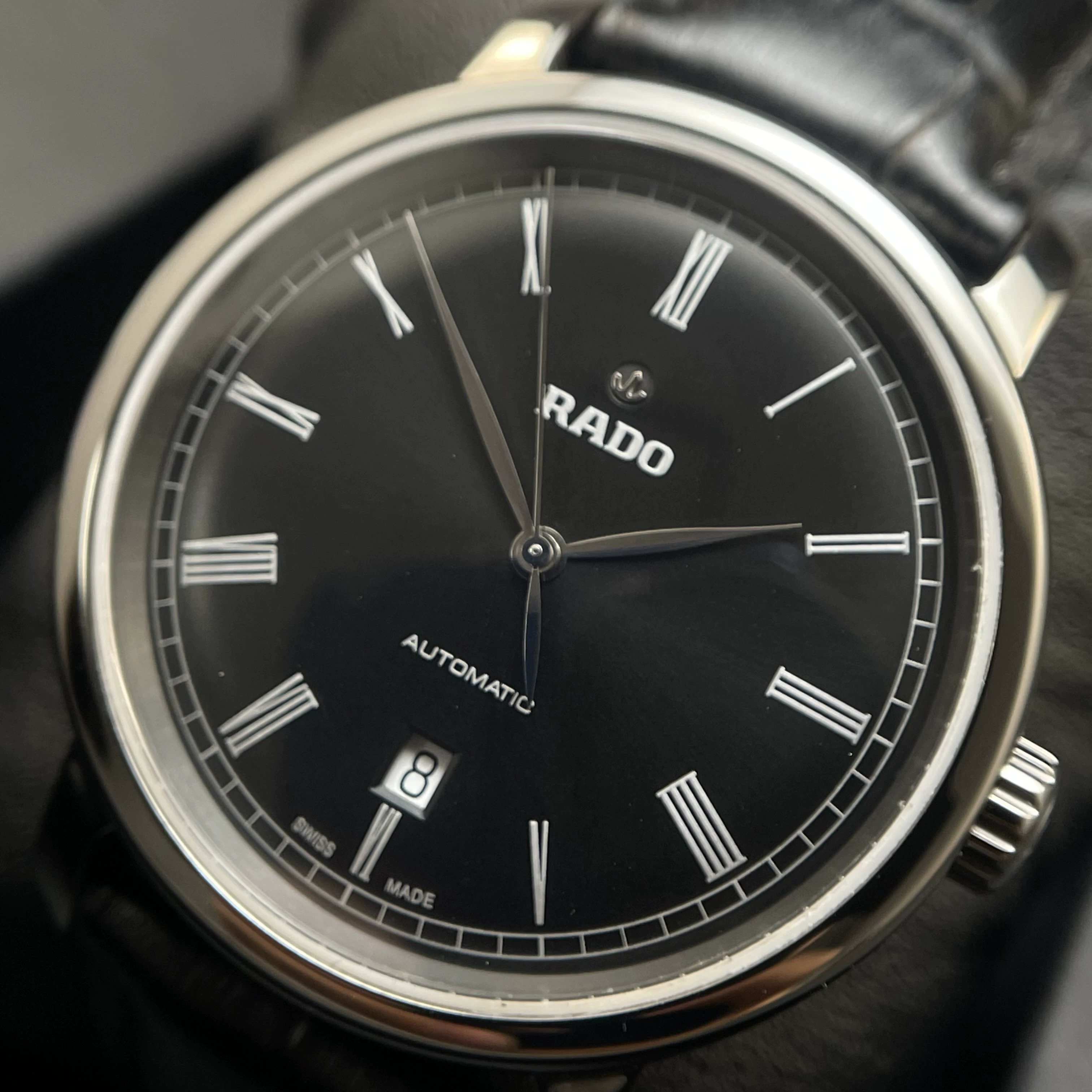 Detalhe do mostrador — Rado DiaMaster