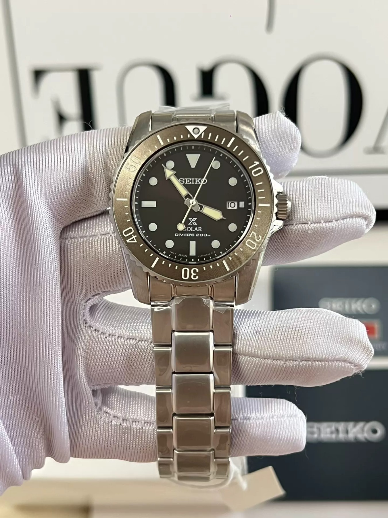 Vista frontal — Seiko Prospex SBDN071